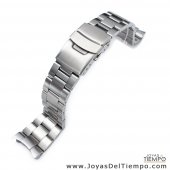 MALLA OYSTER SOLIDA ACERO INOX. SEIKO 22MM