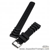 MALLA SE CAUCHO SILICONADO SEIKO  22MM