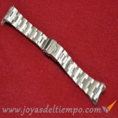 MALLA OYSTER SOLIDA ACERO INOX. SEIKO 22MM