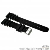 MALLA SE CAUCHO SILICONADO SEIKO  22MM